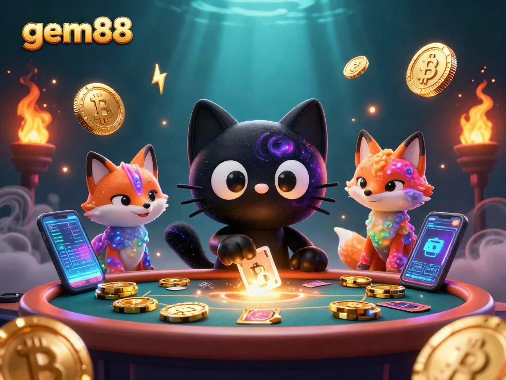 Experience engaging gameplay with gem88's unique online casino atmosphere and vibrant characters.