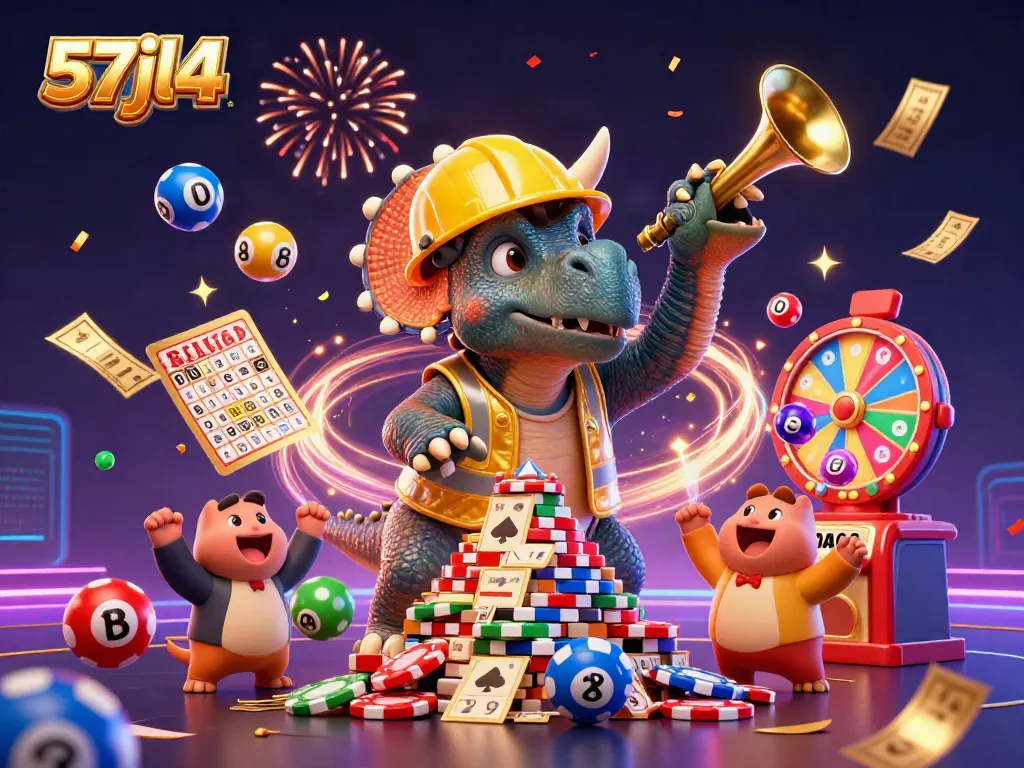 Engage with 57jl4's thrilling casino adventure featuring vibrant characters and dynamic gaming elements.