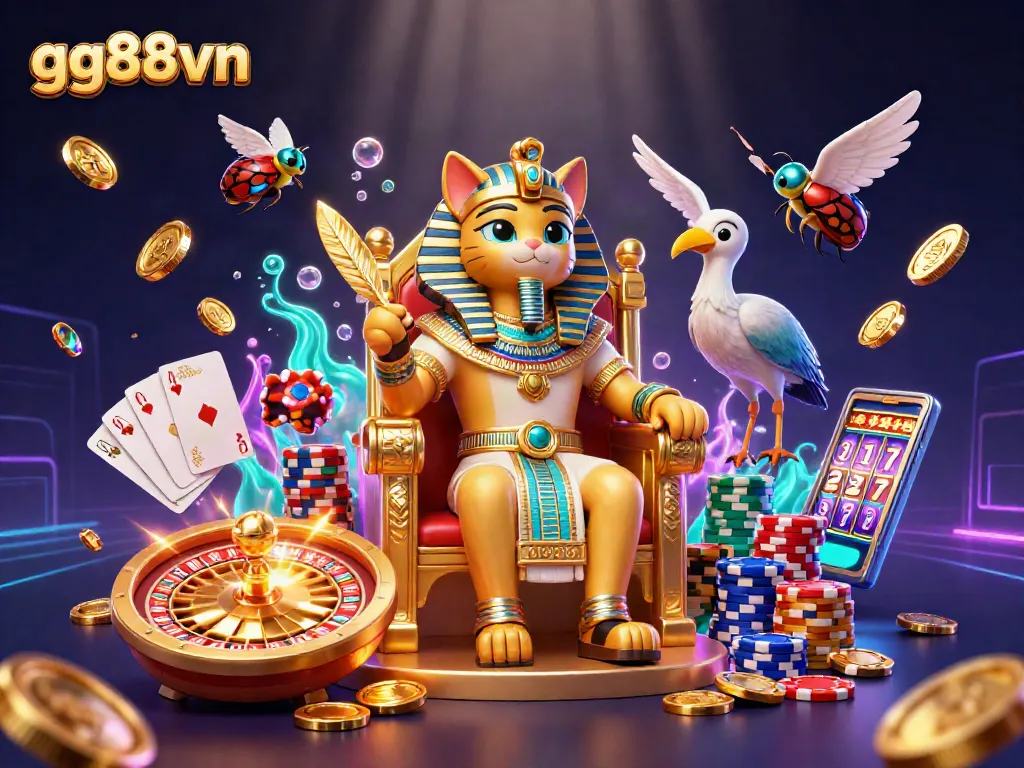 Engage in thrilling gaming experiences at gg88vn, featuring rich casino elements and dynamic visuals.