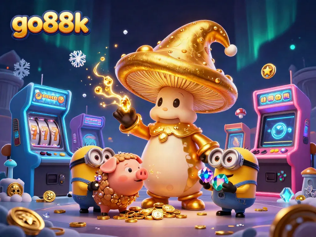 Experience the magic of gold with go88k's enchanting online casino wizardry.