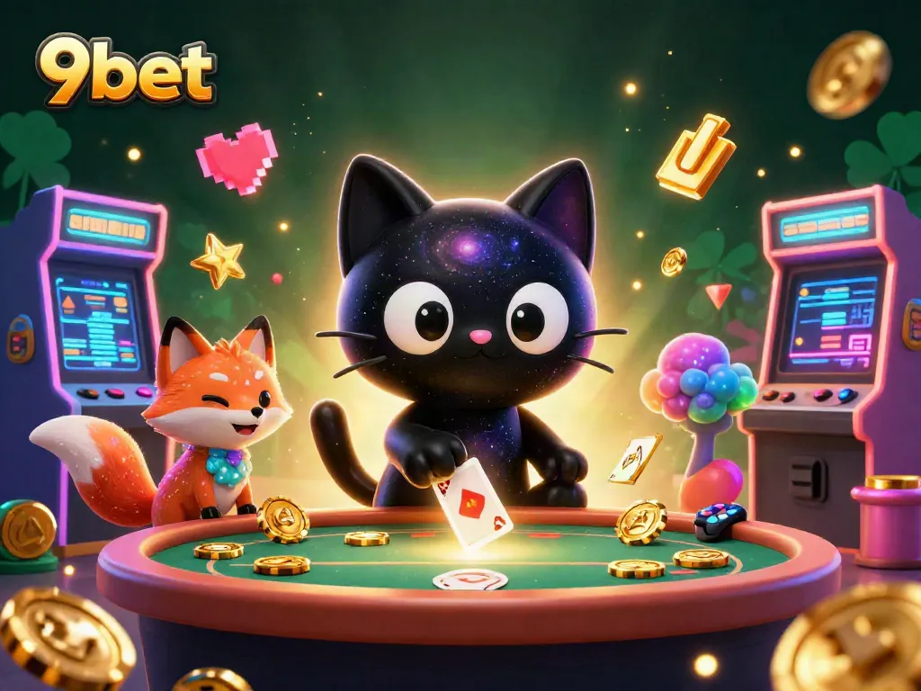 Experience thrilling gameplay at 9bet with vibrant casino elements and captivating characters.