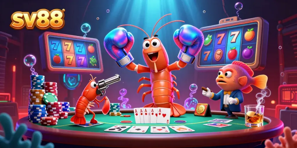 Engage in thrilling gameplay with sv88 featuring dynamic characters and vibrant casino elements.